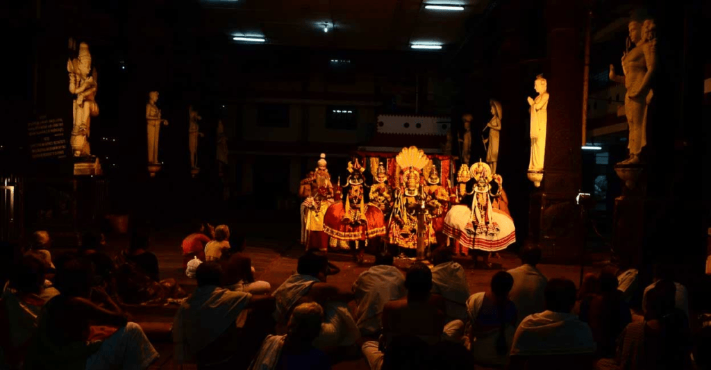 Swargarohanam play in Krishnanattam